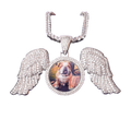 Special Wings Tennis Custom Photo Picture Pendant Necklace