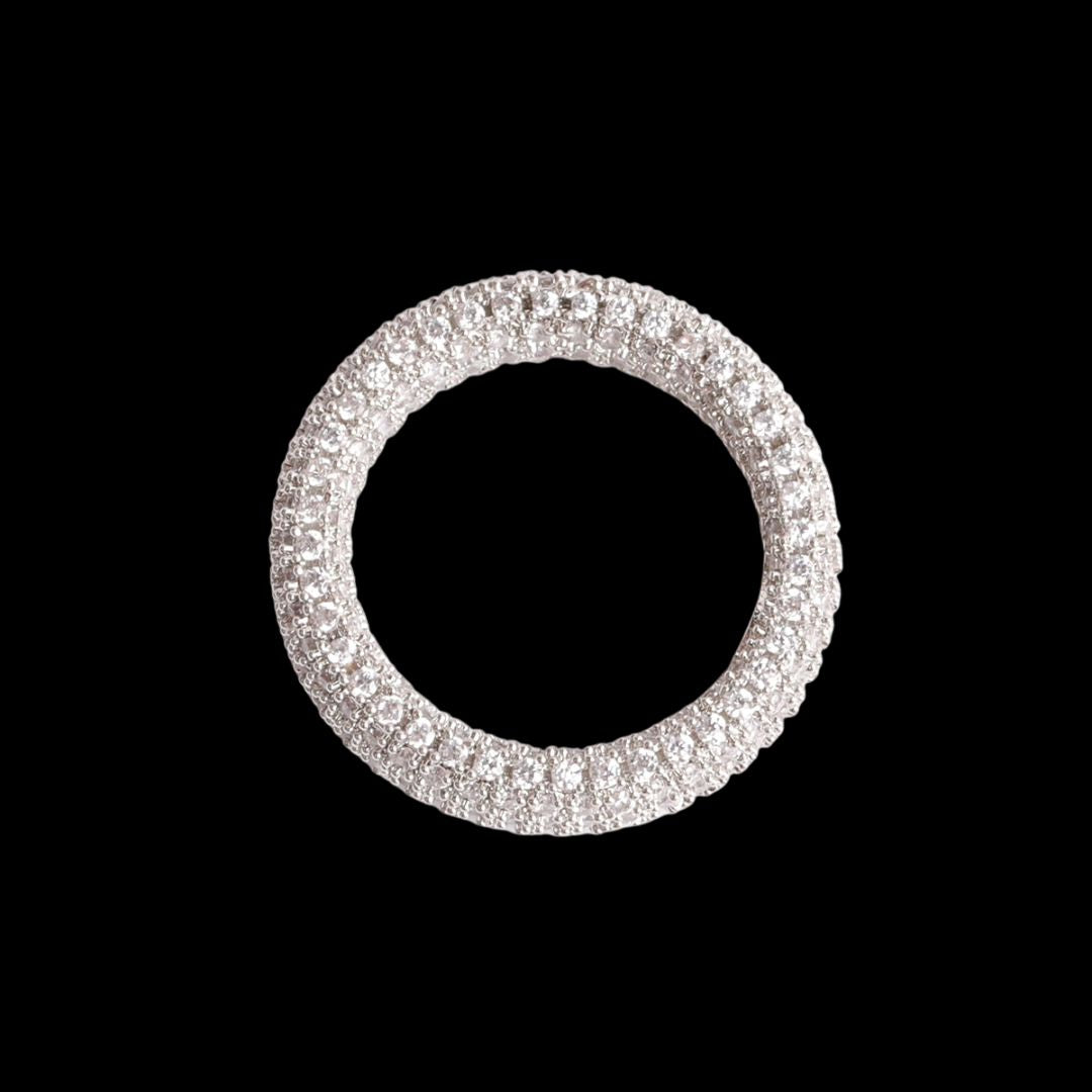 Stones of Round Iced Out Diamond Ring