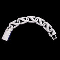 20MM 8 Shaped Iced Out Diamond Bracelet