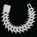 19MM Chunky Cuban Iced Out Diamond Bracelet