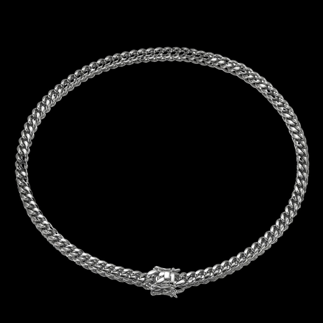 6MM-20MM Prong Box Clasp Luxury Stainless Steel Necklace Chain