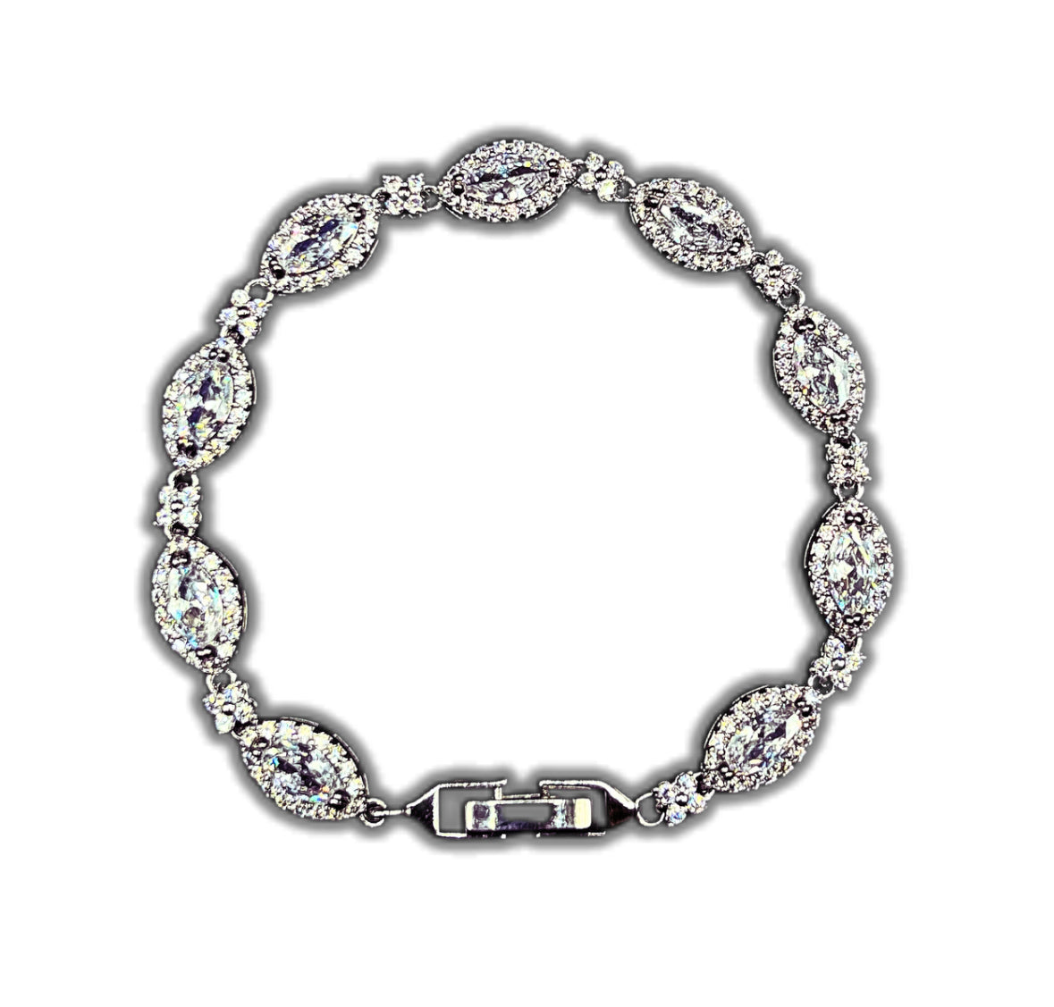 Flower Eye Drop Bracelet